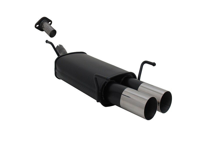 Novus Sport Endschalldämpfer für Opel Astra G CC Fließheck 2x76mm RL-Design A3252E76RL