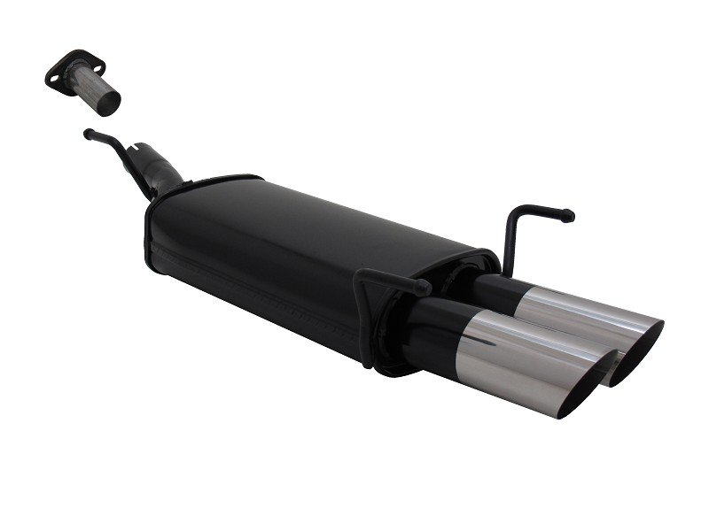 Novus Sport Endschalldämpfer für Opel Astra G CC Fließheck 2x76mm MS-Design A3252E76S