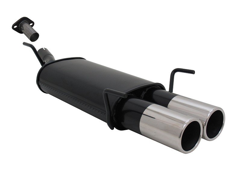 Novus Sport Endschalldämpfer für Opel Astra G CC Fließheck 2x90mm A3252E90