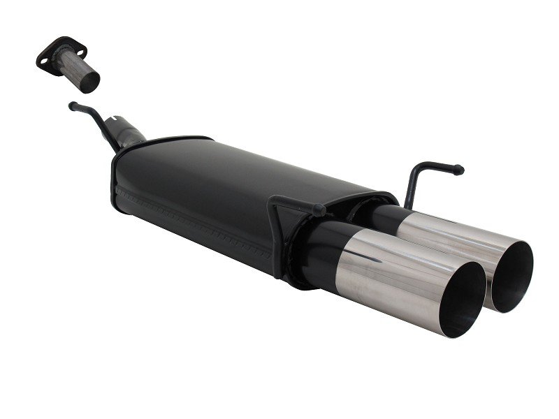 Novus Sport Endschalldämpfer für Opel Astra G CC Fließheck 2x90mm RL-Design A3252E90RL