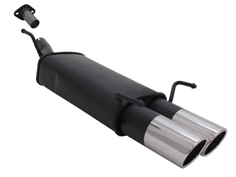 Novus Sport Endschalldämpfer für Opel Astra G CC Fließheck 2x90mm SR-Design A3252E90SR