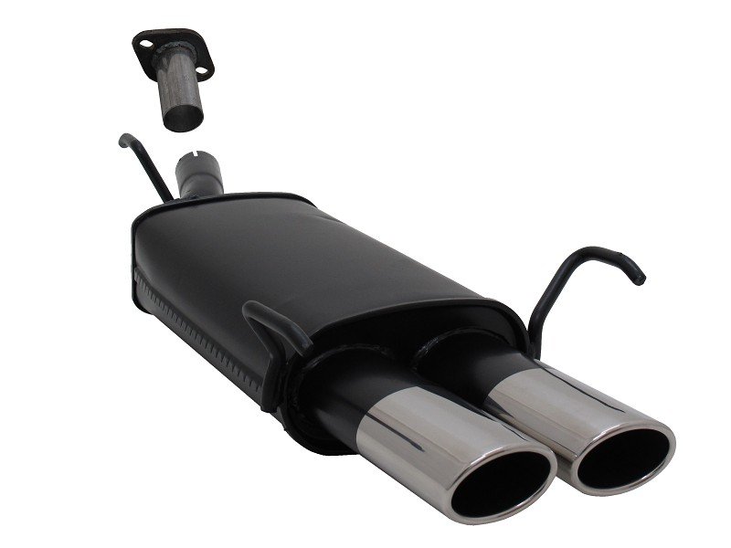 Novus Sport Endschalldämpfer für Opel Astra G CC Fließheck 2x85/58mm AM-Design A3252EAM