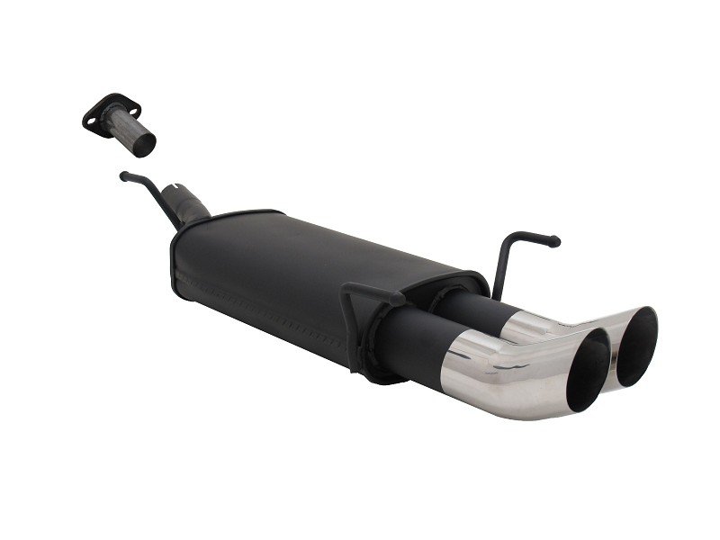 Novus Sport Endschalldämpfer für Opel Astra G CC Fließheck 2x76mm DTM A3252ED76