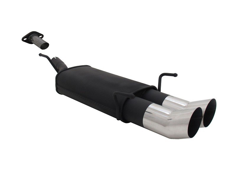 Novus Sport Endschalldämpfer für Opel Astra G CC Fließheck 2x90mm DTM A3252ED90