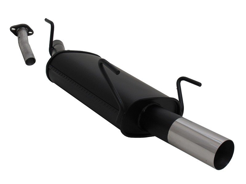 Novus Sport Endschalldämpfer für Opel Astra G Caravan 1x76mm RL-Design A3261E76RL