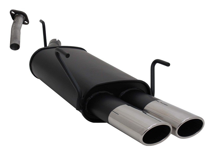 Novus Sport Endschalldämpfer für Opel Astra G Caravan 2x85/58mm AM-Design A3262EAM