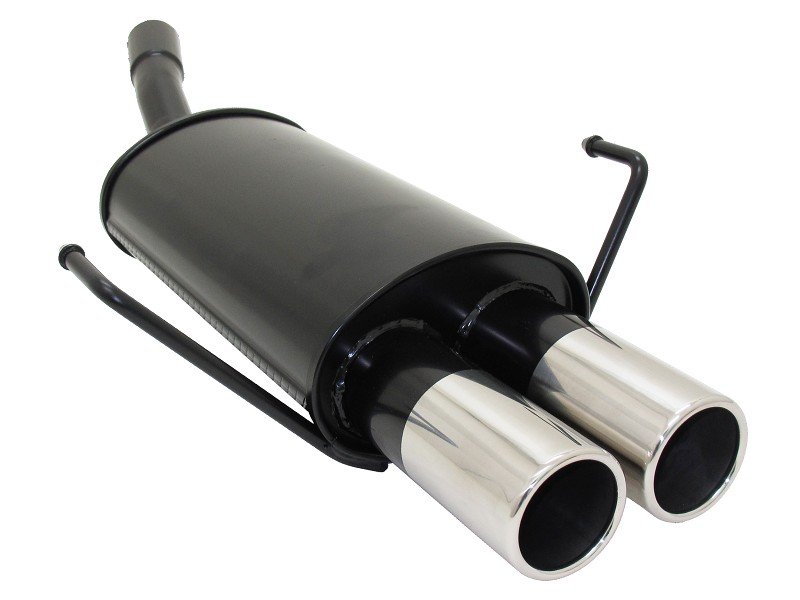 Novus Sport Endschalldämpfer für Opel Astra H Fließheck 2x76mm A3272E76