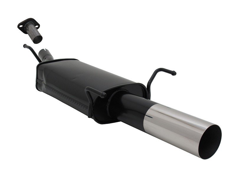 Novus Sport Endschalldämpfer für Opel Astra G Coupe / Cabrio 1x90mm RL-Design A3281E90RL