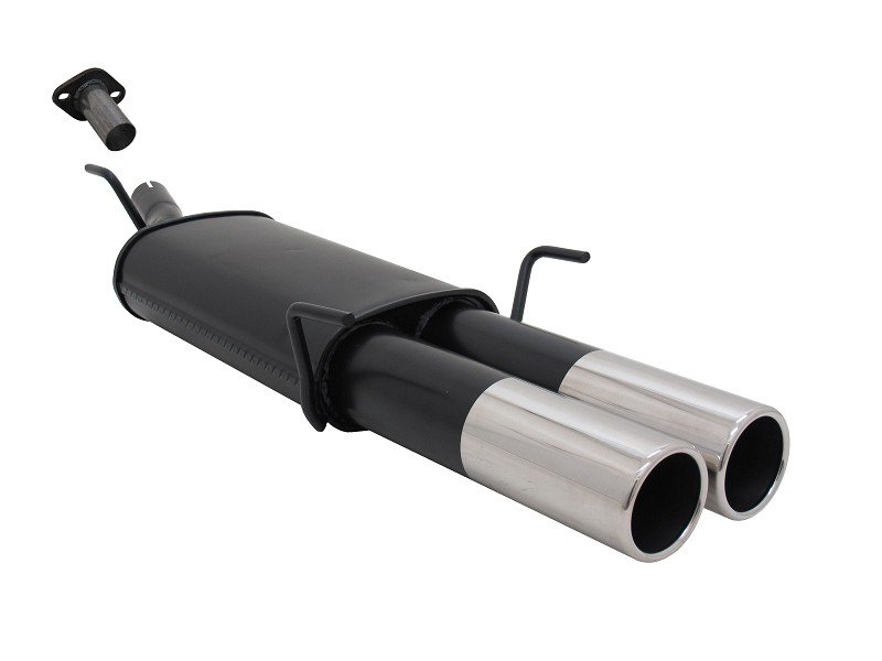 Novus Sport Endschalldämpfer für Opel Astra G Coupe / Cabrio 2x90mm A3282E90