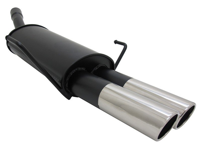 Novus Sport Endschalldämpfer für Opel Astra H Caravan 2x76mm SR-Design A3292E76SR