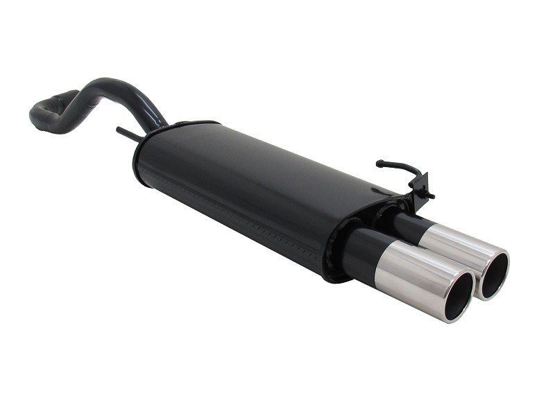 Novus Sport Endschalldämpfer für VW Polo 4 6N / 6N2 2x76mm A3312E76