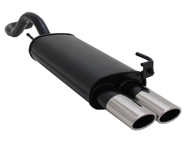 Novus Sport Endschalldämpfer für VW Polo 4 6N / 6N2 2x85/58mm AM-Design A3312EAM