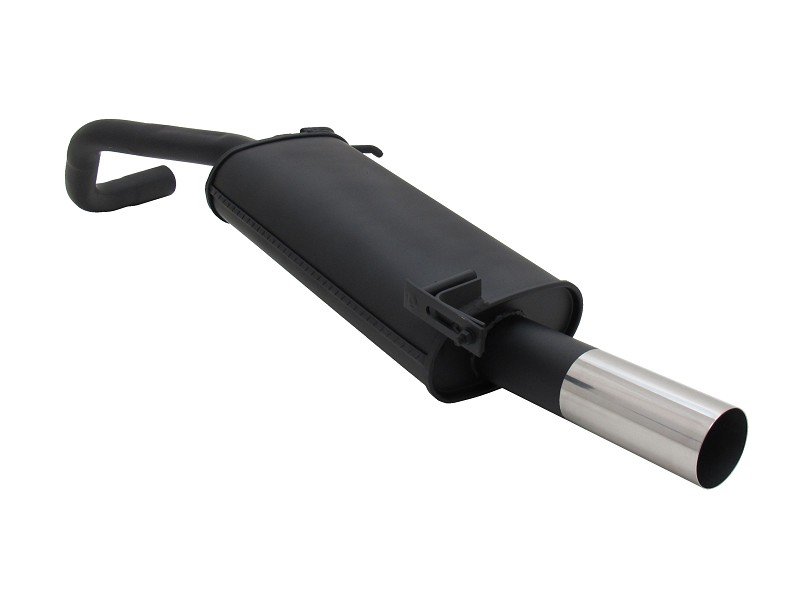 Novus Sport Endschalldämpfer für VW Polo 9N / 9N3 1x76mm RL-Design A3331E76RL