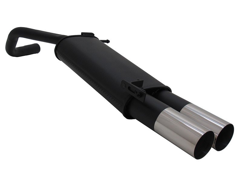 Novus Sport Endschalldämpfer für VW Polo 9N / 9N3 2x90mm RL-Design A3332E90RL