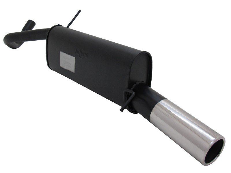 Novus Sport Endschalldämpfer für VW Polo 6R 1x90mm A3351E90