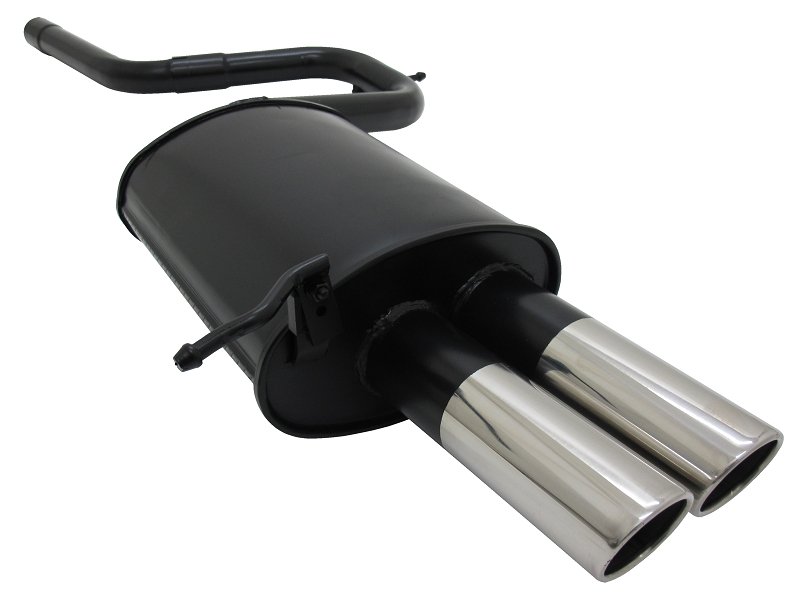 Novus Sport Endschalldämpfer für Ford Mondeo MK3 2x76mm SR A3412E76SR