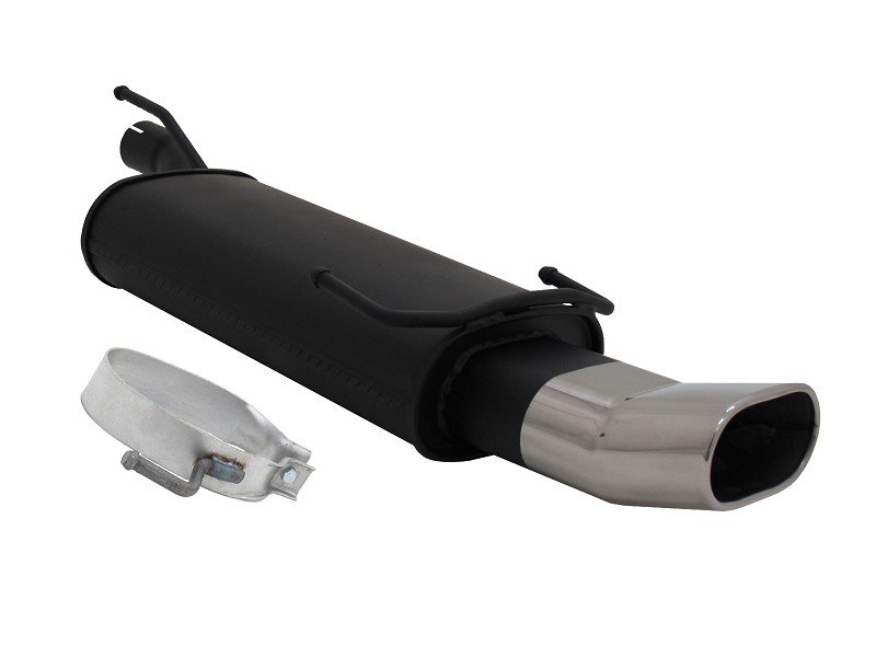Novus Sport Endschalldämpfer für Opel Astra F / Opel Kadett E 135x75mm DTM A3882EDTM
