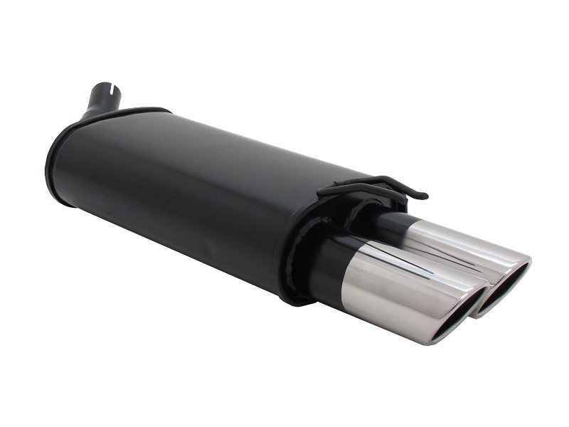Novus Sport Endschalldämpfer für Renault Twingo C06 2x76mm SR-Design A4472E76SR