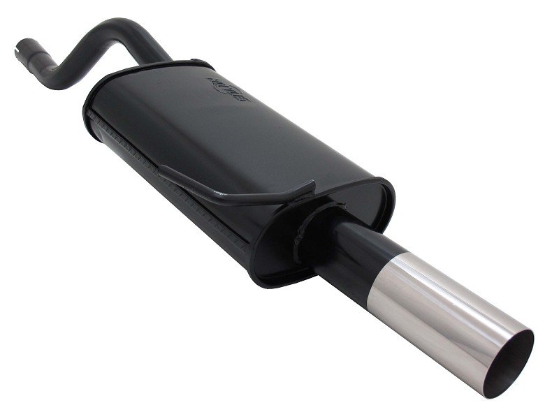 Novus Sport Endschalldämpfer für Renault Clio 2 1x76mm RL-Design A4481E76RL