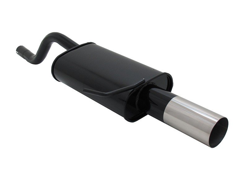 Novus Sport Endschalldämpfer für Renault Clio 2 1x90mm RL-Design A4481E90RL
