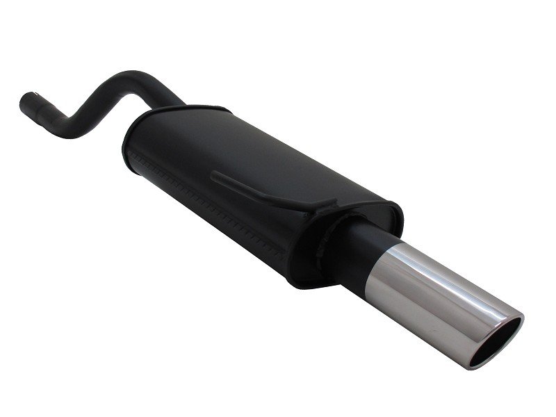 Novus Sport Endschalldämpfer für Renault Clio 2 1x90mm SR-Design A4481E90SR