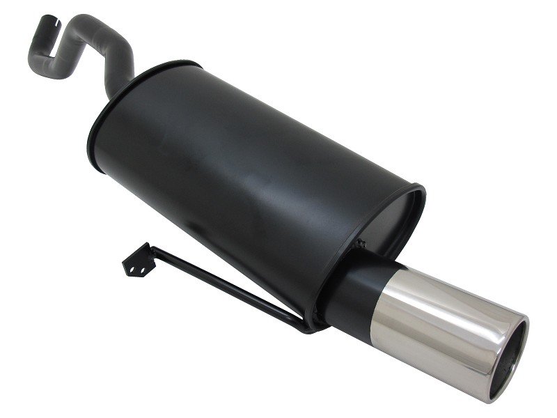 Novus Sport Endschalldämpfer für Renault Clio 3 1x90mm A4491E90