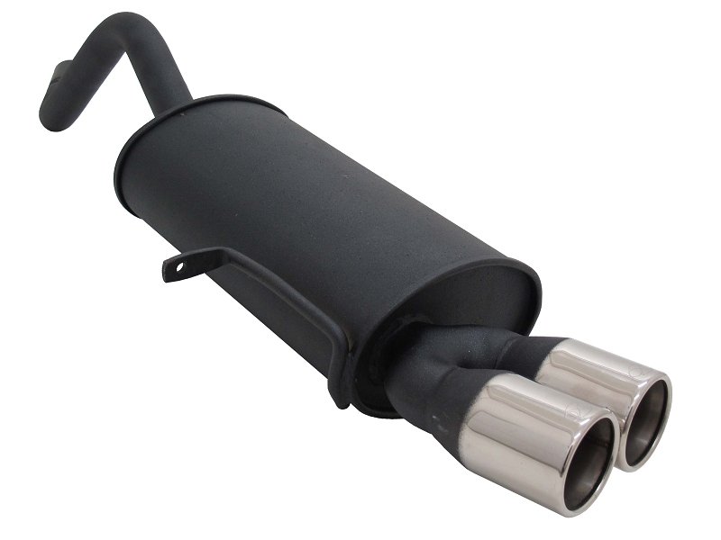 Novus Sport Endschalldämpfer für Renault Modus 2x76mm A4552E76