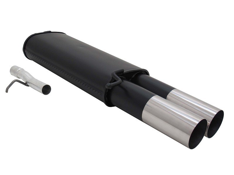 Novus Sport Endschalldämpfer für VW Passat 3B / 3BG 2x90mm RL-Design A4672E90RL