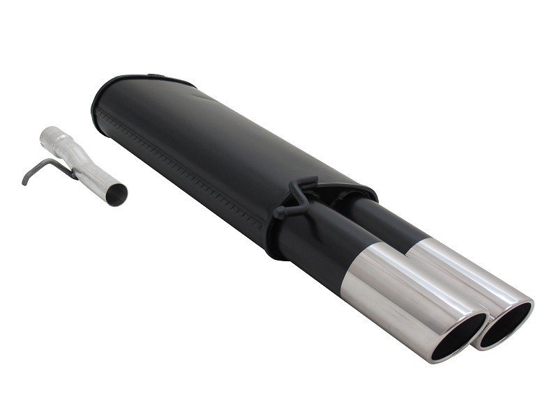 Novus Sport Endschalldämpfer für VW Passat 3B / 3BG 2x90mm SR-Design A4672E90SR