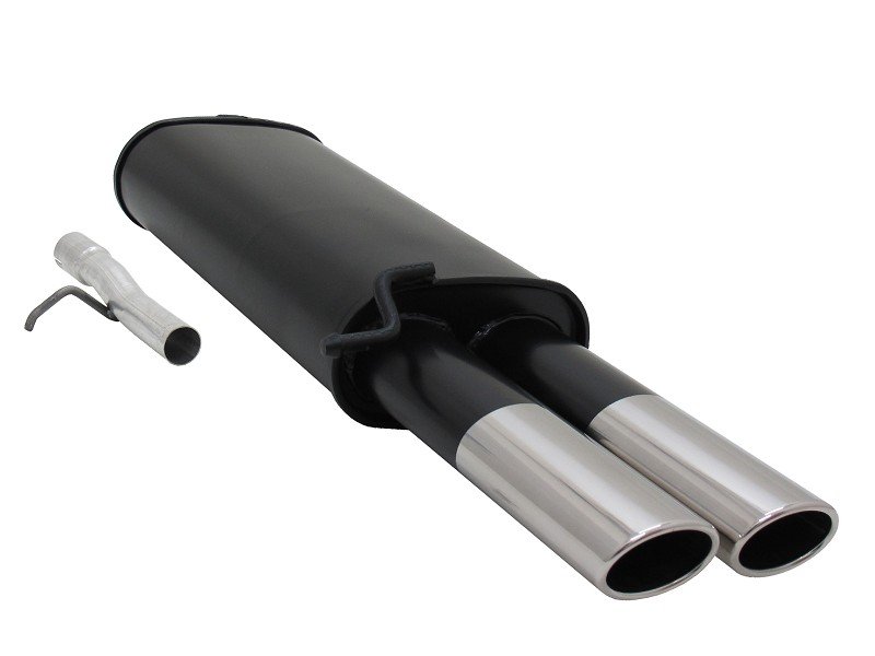 Novus Sport Endschalldämpfer für VW Passat 3B / 3BG 2x85/58mm AM-Design A4672EAM