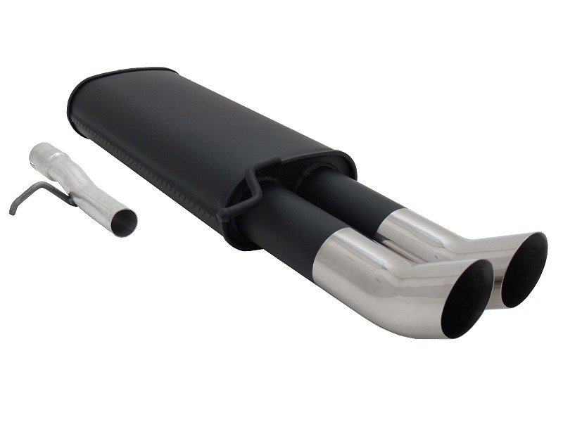 Novus Sport Endschalldämpfer für VW Passat 3B / 3BG 2x76mm DTM A4672ED76