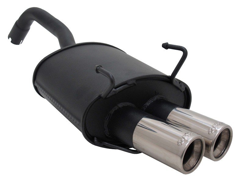Novus Sport Endschalldämpfer für Fiat Panda 2x76mm A5012E76