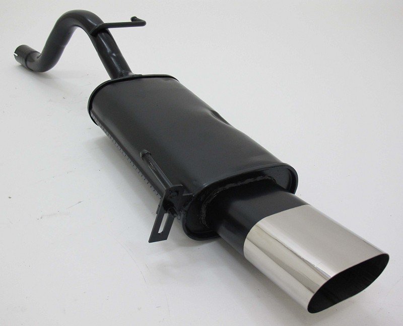 Novus Sport Endschalldämpfer 135x75mm scharfkantig für Fiat Grande Punto 199 A5082E0S