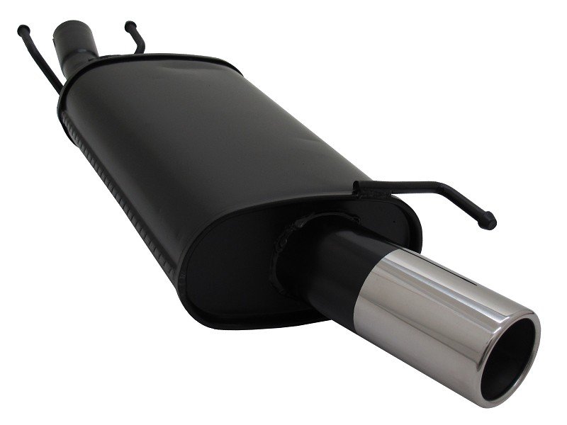 Novus Sport Endschalldämpfer für Ford Fiesta MK4 / MK5 / JAS / JBS 1x76mm A5301E76