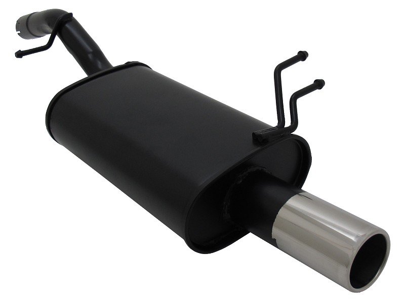 Novus Sport Endschalldämpfer für Ford Fiesta MK6 JH / JD 1x76mm A5401E76