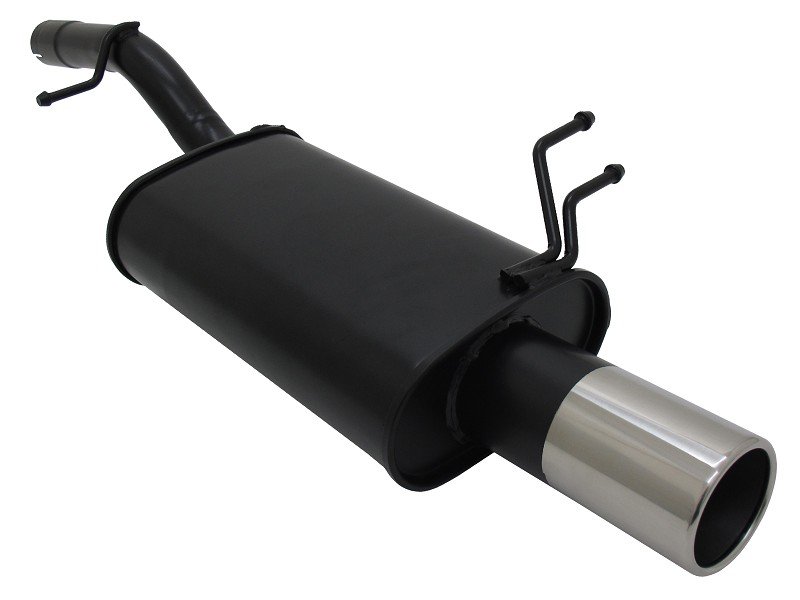 Novus Sport Endschalldämpfer für Ford Fiesta MK6 JH / JD 1x90mm A5401E90
