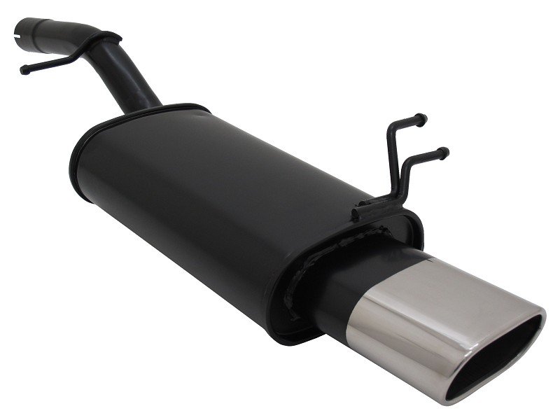 Novus Sport Endschalldämpfer für Ford Fiesta MK6 JH / JD 75x135mm A5402E0