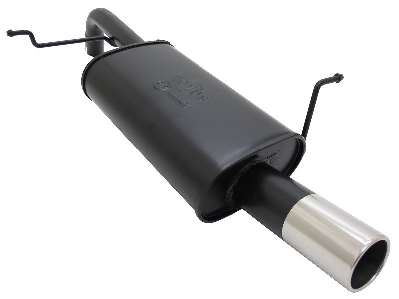 Novus Sport Endschalldämpfer für Ford Fiesta MK7 JA8 1.25 / 1.4 / TDCI 1x76mm A5411E76