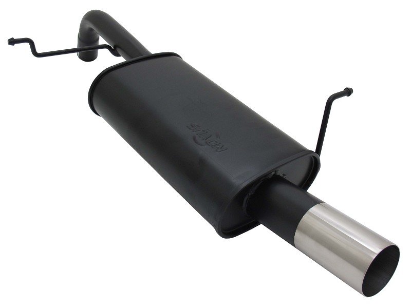 Novus Sport Endschalldämpfer für Ford Fiesta MK7 JA8 1.25 / 1.4 / TDCI 1x76mm RL-Design A5411E76RL