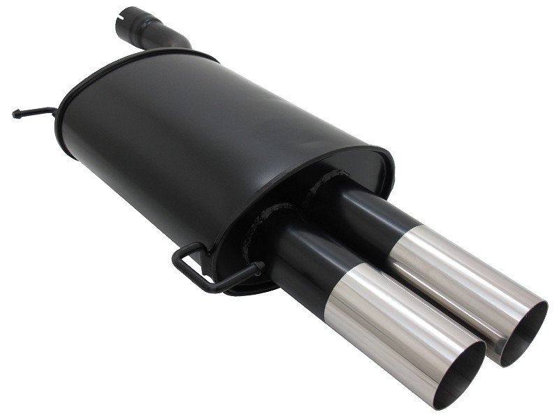 Novus Sport Endschalldämpfer für BMW E60 2x76mm RL-Design A5602E76RL