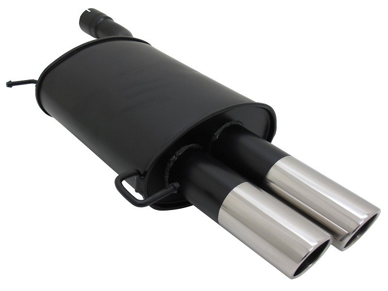 Novus Sport Endschalldämpfer für BMW E60 2x76mm SR-Design A5602E76SR