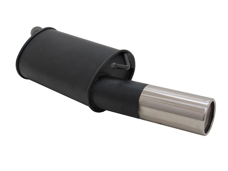Novus Sport Endschalldämpfer für Opel Corsa A 1x90mm A81E90