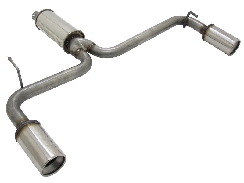 Novus Edelstahl Duplex Sport Endschalldämpfer für Alfa Romeo Giulietta 940 1x90mm E1452E90