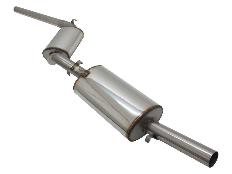 Novus Sportauspuff Anlage 60mm Edelstahl für VW Golf 2 19E 1x60mm EA1901E60