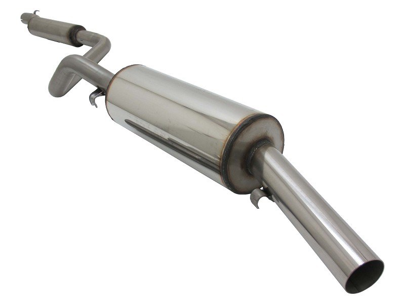 Novus Sportauspuff Anlage Edelstahl 55mm 1x60mm für VW Golf 1 / Cabriolet / Scirocco 1 EA2261E60