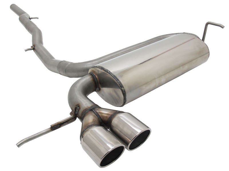 Novus Gr.A Anlage Edelstahl für Audi S3 8L 2x76mm SR-Design EA2762E76SR
