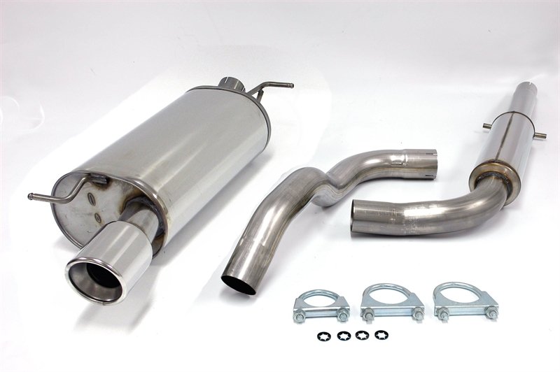 TA Technix Edelstahlanlage Audi TT 8N 1x100mm 02AU006-10