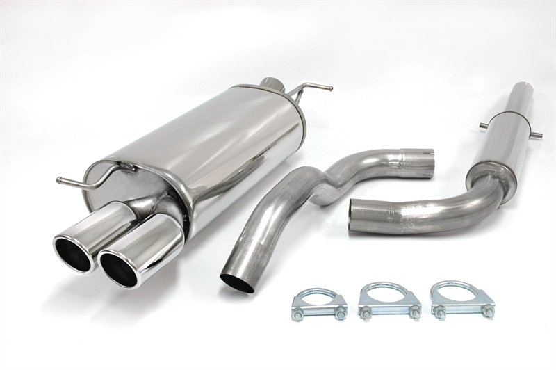 TA Technix Edelstahlanlage Audi A3 8L 2x80mm 02AU022-8