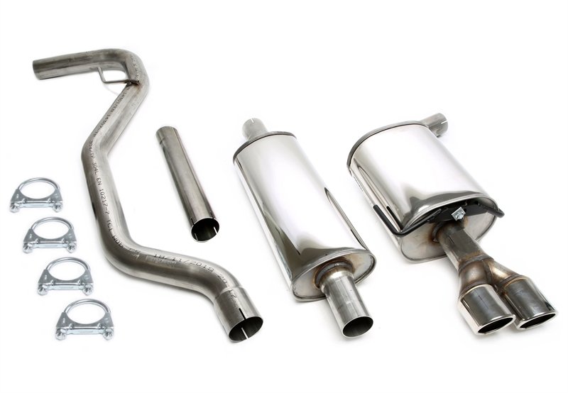 TA Technix Edelstahlanlage Saab 9-3 2x80mm 02SA001-8