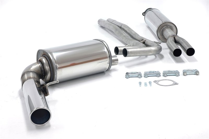 TA Technix Edelstahlanlage Volvo S80 I 1x90mm 02VO020-9